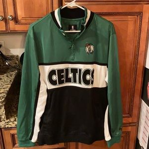 Celtics - long sleeve, light weight pull over.  New, never worn, tags still on.